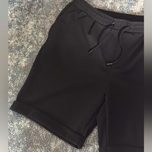Zara Men's Black Shorts